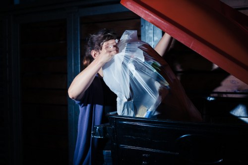 Efficient loft clearance process being carried out